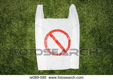 A plastic bag with a warning sign on it View Large Photo Image Stock Photography - A plastic bag with a warning sign on it. Fotosearch
