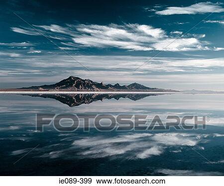Flooded desert nevada View Large Photo Image Stock Photo - Flooded desert nevada. Fotosearch