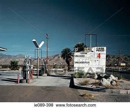 Stock Photo - Gas station. Fotosearch
