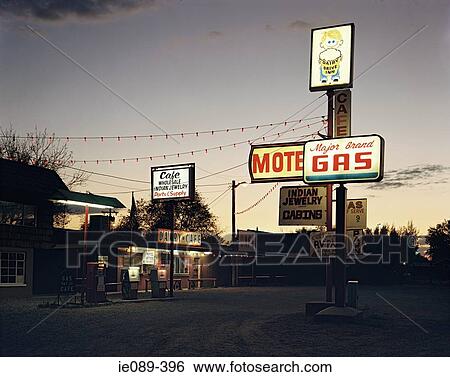 Gas station View Large Photo Image Stock Photograph - Gas station. Fotosearch