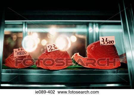 Sushi at fish market View Large Photo Image Stock Image - Sushi at fish market. Fotosearch