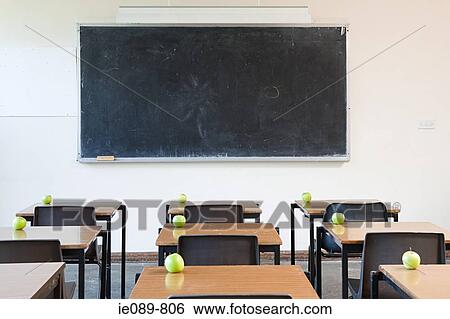 Empty classroom View Large Photo Image Stock Photograph - Empty classroom. Fotosearch