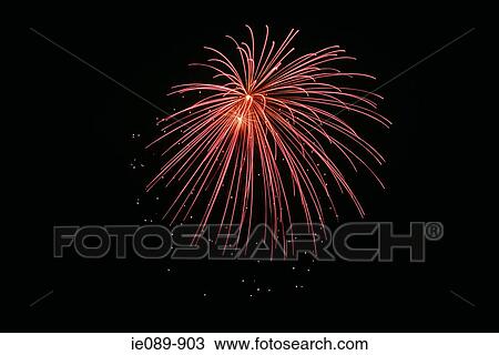Stock Image - Fireworks. Fotosearch