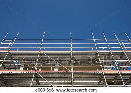 Scaffolding View Large Photo Image Stock Photograph - Scaffolding. Fotosearch