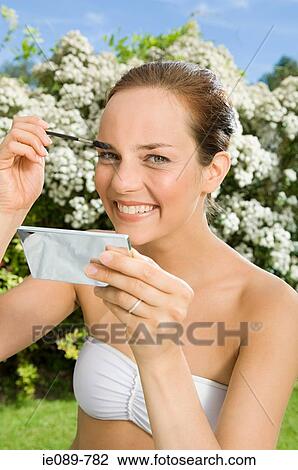 Woman grooming View Large Photo Image Stock Image - Woman grooming. Fotosearch