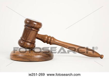 Stock Photo - A gavel. Fotosearch