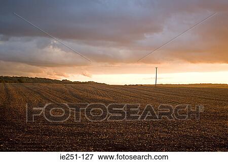 Barren fields View Large Photo Image Stock Photo - Barren fields. Fotosearch