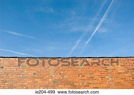 Brick wall View Large Photo Image Stock Photo - Brick wall. Fotosearch