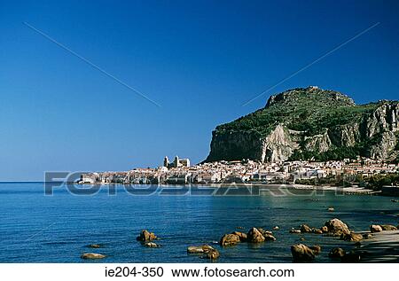 Cefalu View Large Photo Image Stock Image - Cefalu. Fotosearch