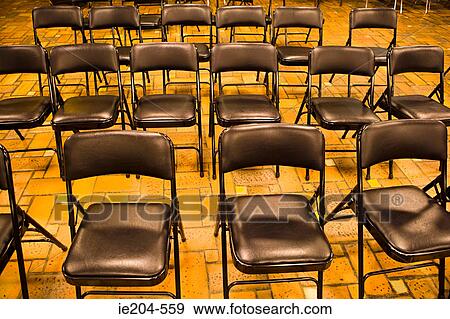 Chairs in a hall View Large Photo Image Stock Photo - Chairs in a hall. Fotosearch