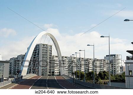 Clyde arc glasgow View Large Photo Image Stock Image - Clyde arc glasgow. Fotosearch