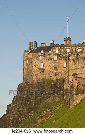 Edinburgh castle View Large Photo Image Stock Photograph - Edinburgh castle. Fotosearch