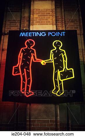 Stock Photo - Neon sign. Fotosearch