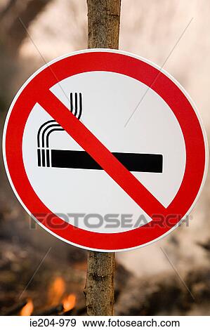Stock Photo - No smoking sign. Fotosearch