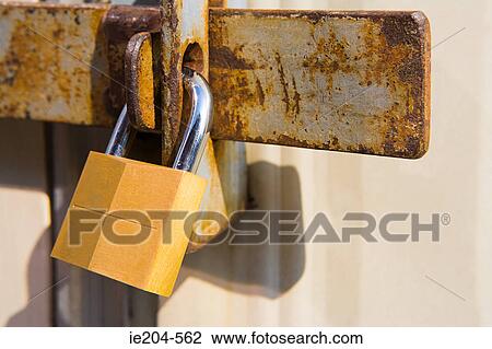 Padlock View Large Photo Image Stock Image - Padlock. Fotosearch