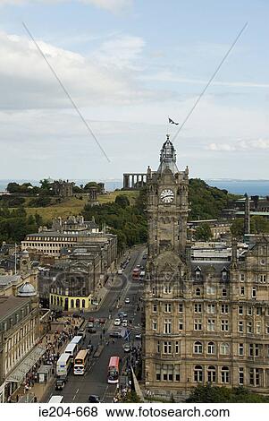 Princes street edinburgh View Large Photo Image Stock Photo - Princes street edinburgh. Fotosearch