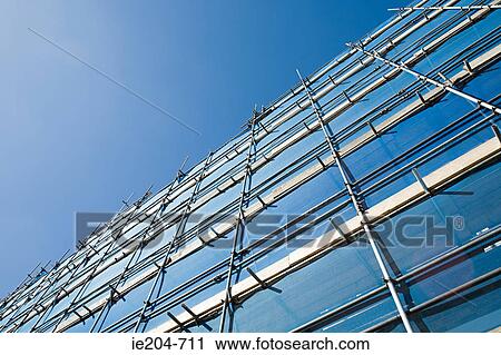 Stock Image - Scaffolding. Fotosearch