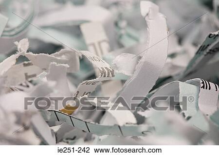 Shredded paper View Large Photo Image Stock Image - Shredded paper. Fotosearch