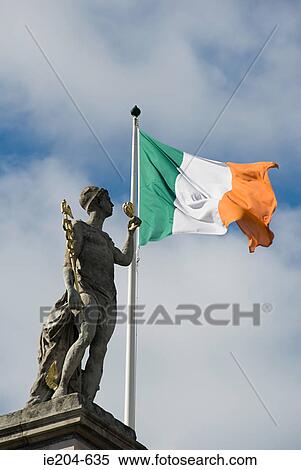 Stock Photography - Statue on general post office building. Fotosearch