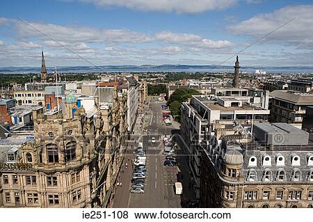 Street in edinburgh View Large Photo Image Stock Photo - Street in edinburgh. Fotosearch