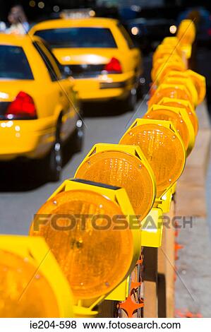 Taxicabs in new york View Large Photo Image Stock Photo - Taxicabs in new york. Fotosearch