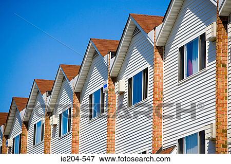 Tract houses in new jersey View Large Photo Image Stock Photo - Tract houses in new jersey. Fotosearch