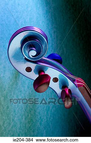 Violin scroll View Large Photo Image Picture - Violin scroll. Fotosearch