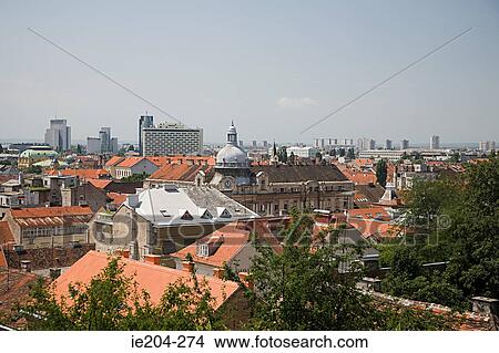 Zagreb croatia View Large Photo Image Picture - Zagreb croatia. Fotosearch