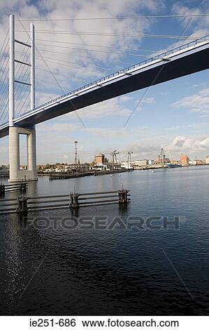 Bridge in stralsund germany View Large Photo Image Stock Photograph - Bridge in stralsund germany. Fotosearch