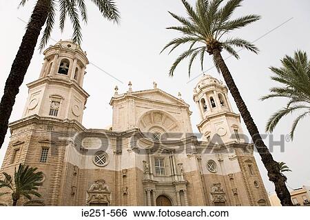 Stock Photograph - Cathedral cadiz spain. Fotosearch