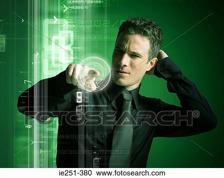 Confused man and technology View Large Photo Image Stock Image - Confused man and technology. Fotosearch