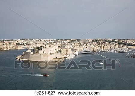 Harbour malta View Large Photo Image Stock Photo - Harbour malta. Fotosearch