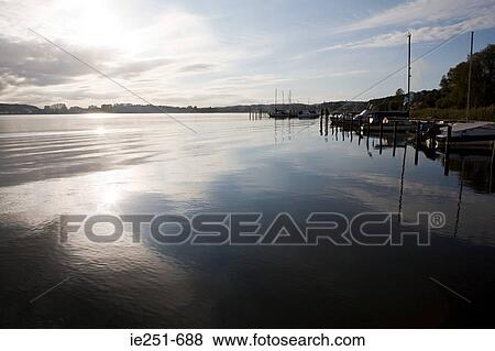 Stock Photo - Picturesque harbour. Fotosearch