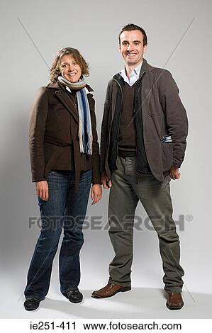 Portrait of a couple View Large Photo Image Stock Image - Portrait of a couple. Fotosearch