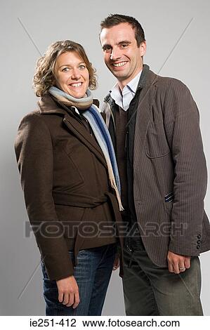 Portrait of a couple View Large Photo Image Stock Image - Portrait of a couple. Fotosearch