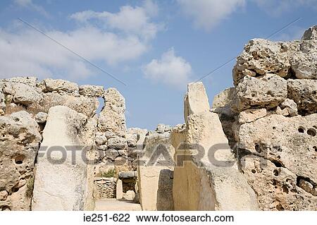 Ruins gozo malta View Large Photo Image Stock Image - Ruins gozo malta. Fotosearch