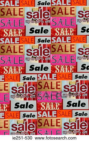 Sale signs View Large Photo Image Stock Image - Sale signs. Fotosearch