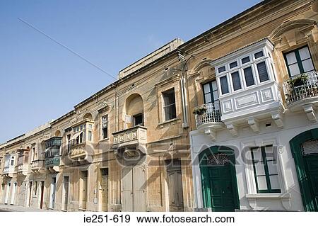 Street in gozo malta View Large Photo Image Stock Photo - Street in gozo malta. Fotosearch