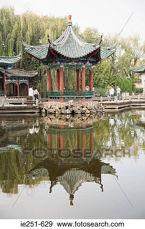 Temple kunming china View Large Photo Image Stock Photo - Temple kunming china. Fotosearch