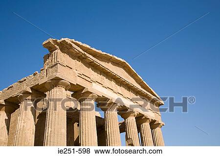 Temple of concord View Large Photo Image Stock Photo - Temple of concord. Fotosearch