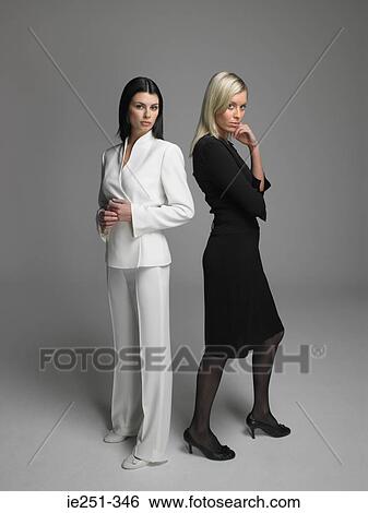 Two businesswomen View Large Photo Image Stock Photograph - Two businesswomen. Fotosearch