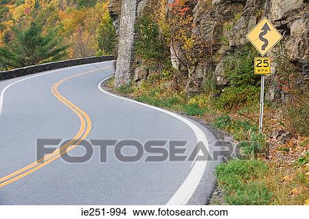 An empty road View Large Photo Image Picture - An empty road. Fotosearch