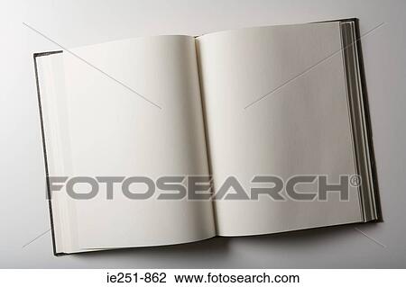Stock Image - Blank book. Fotosearch