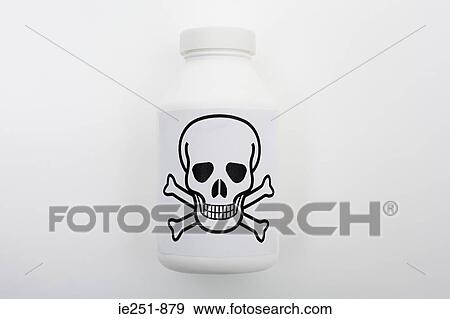 Bottle of poison View Large Photo Image Stock Photo - Bottle of poison. Fotosearch