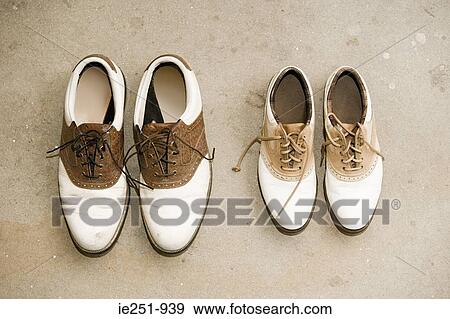 Two pairs of shoes View Large Photo Image Stock Photo - Two pairs of shoes. Fotosearch