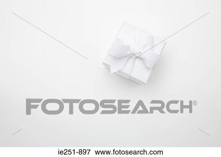 White gift View Large Photo Image Stock Photo - White gift. Fotosearch
