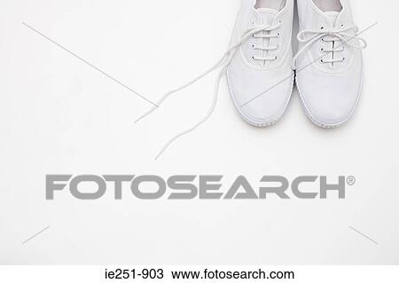 White shoes View Large Photo Image Stock Image - White shoes. Fotosearch