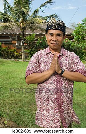 Balinese man View Large Photo Image Stock Photography - Balinese man. Fotosearch