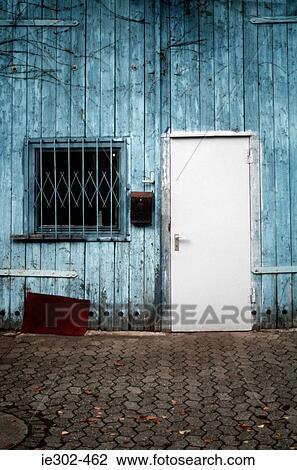 Blue building View Large Photo Image Stock Image - Blue building. Fotosearch