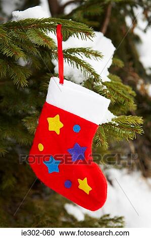 Stock Image - Christmas stocking. Fotosearch